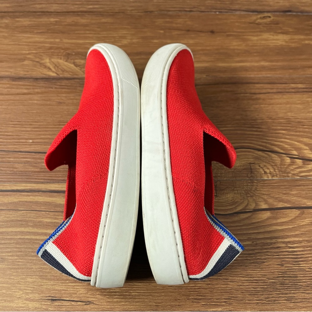 Rothy’s Red Slip-On Sneakers Size 4Y Shoes - Picture 2 of 10